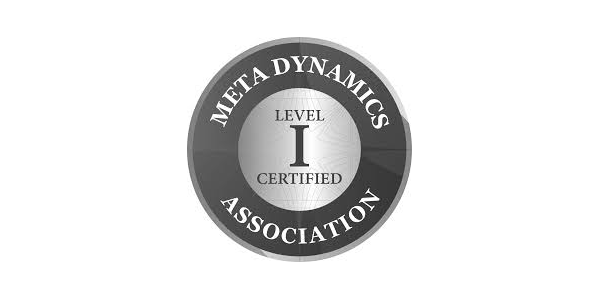 Meta Dynamics Association Level I Certified badge in grey.
